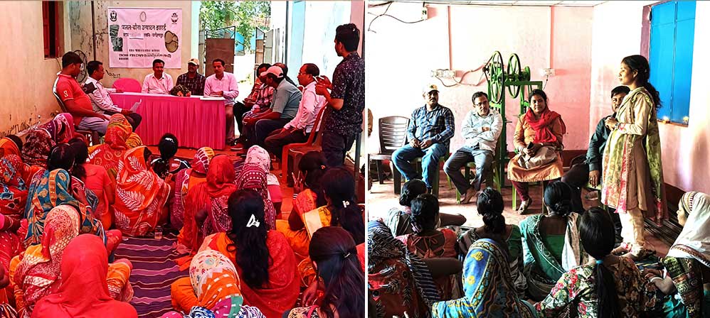 NIF -India team visits Saranda Forest Division, Jharkhand to review Sal leaf plate making & solar-powered rice puff making units