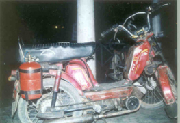 Indigenous Gas kit for moped - Photo