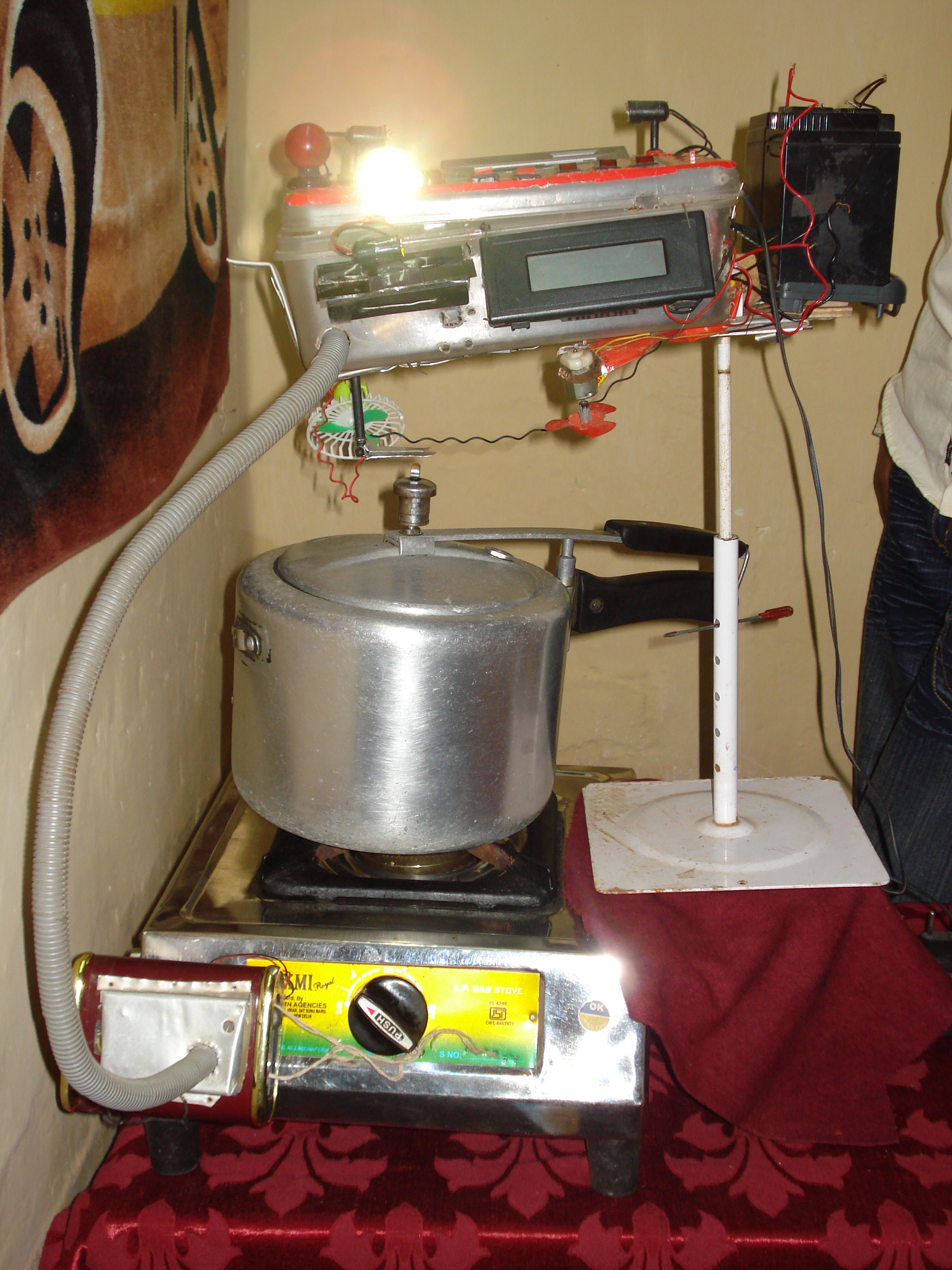 Auto Stopper for LPG Gas Stove - Photo