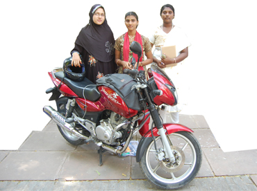 Use of Helmet as an Ignition Switch to Start Two Wheelers - Photo