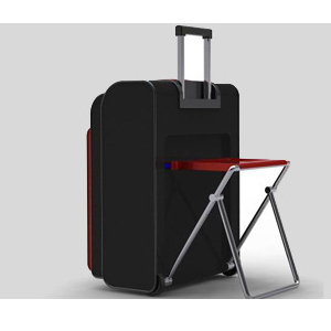 Travel bags with folding seats - Photo