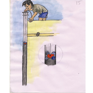 Pipe cleaning device - Photo