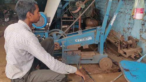 Image of Iron Bar Cutting and Bending Machine 