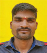 volunteer Rajesh Sahoo
