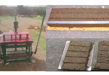Innovative Machine For Making Cow Dung Logs/Upla’s For Ecofriendly Cremation - Photo
